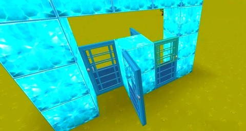 迷你世界如何做旋转门[图1]