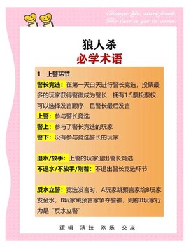 狼人杀怎么说不了话[图1]