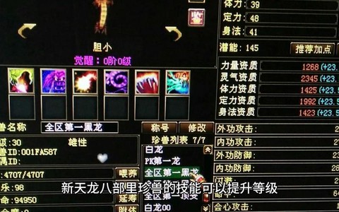 天龙八部珍兽怎么还童[图2]